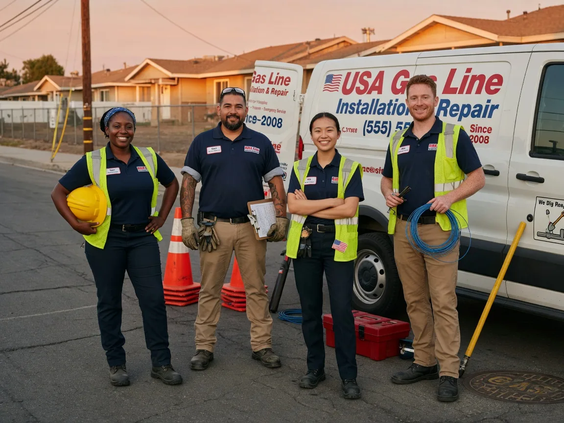 Gas Line Installation company in Ririe, ID